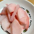153m242's cooksnap of when they made 大根と紅生姜の漬け物ஐ.