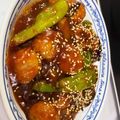Momo✿0303's cooksnap of when they made 肉団子の甘酢あん.