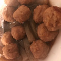 ☆しいたんママ☆'s cooksnap of when they made 南瓜と揚焼き鶏団子のこっくり煮.