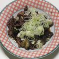 オリオバナ's cooksnap of when they made 茄子と牛肉の甘辛煮浸し.