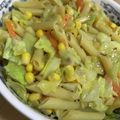 ☆sinnkuro★'s cooksnap of when they made 春キャベツとマカロニの和風サラダ.