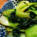kay★☆★☆'s cooksnap of when they made チンゲンサイだけ〜☆中華だしとしょう油.