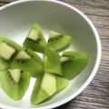 みりん調味料's cooksnap of when they made 簡単★映えるキウイの切り方(๑´ڡ`๑).
