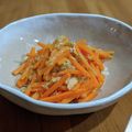 gongmei's cooksnap of when they made にんじんとツナの塩麹柚子胡椒きんぴら.