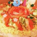 むぎこう's cooksnap of when they made 簡単おもてなし♡海鮮ちらし寿司ケーキ.