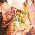miakoms☆'s cooksnap of when they made カンパチカマの煮付け・焼きネギ添え.