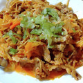 こぼく's cooksnap of when they made 豚肉とえのきのキムチマヨネーズ.