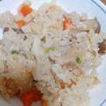 まーく71's cooksnap of when they made かんたん☆豚肉とエリンギの炊き込み御飯.