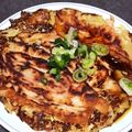 matoryotan's cooksnap of when they made 粉もんじゃない！山芋のお好み焼き風.