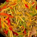 ゆうちゃんシェフ's cooksnap of when they made 青椒羊肉絲.