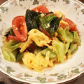 おすわりつんこ's cooksnap of when they made お手軽☆わかめとトマトの中華炒め.