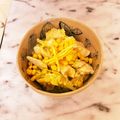 ナピト's cooksnap of when they made オッサンの親子丼カルボナーラ風.