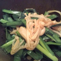 しまこsst's cooksnap of when they made にらとエノキのさっぱり☆.
