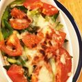 ♡ハムスター＆柴犬♪'s cooksnap of when they made アスパラとトマトと豚肉のチーズ焼き.