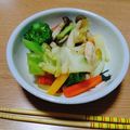 Avanti20's cooksnap of when they made 南蛮チキンの野菜炒め.