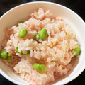 こぼ☆'s cooksnap of when they made 簡単旨い♡桜えびと枝豆の春色炊き込みご飯.