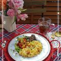 sakuraロゼット's cooksnap of when they made 冷凍えびピラフde洋食屋さんおうちカフェ.