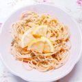 ♡ここはな♡'s cooksnap of when they made お店で食べた☆レモンバターソースのパスタ.