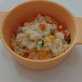 クック2KUSSV☆'s cooksnap of when they made 幼児食にも☆ミックスベジタブルでリゾット.