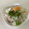 papikun's cooksnap of when they made 簡単ねぎたま丼.