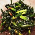 hotchick's cooksnap of when they made ニラの壷漬け風.