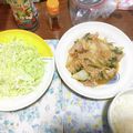 ちょこまなな＊°'s cooksnap of when they made ●豚肉ときのこのピリ辛春雨炒め●.