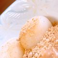 氷koori's cooksnap of when they made 大豆の栄養たっぷり！きな粉クリーム白玉.