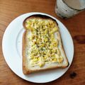 acacia_hg's cooksnap of when they made ★醤油コーンのマヨトースト★.