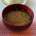 ちゃぴ♥'s cooksnap of when they made ナメコ味噌汁.