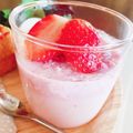 ちリ☆'s cooksnap of when they made 春スイーツ♪簡単いちごミルクプリン.