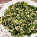 ゆきふるる's cooksnap of when they made 簡単☆栄養満点にんじんの葉っぱのふりかけ.