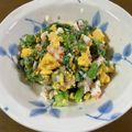 早起きまま's cooksnap of when they made 春色✿❀✿菜の花･卵･たらこマヨサラダ.
