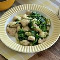 ☆こうめまま's cooksnap of when they made 鶏とほうれん草のオニオンソテー.