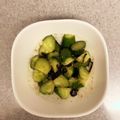カヨマサ's cooksnap of when they made またまた！ゴマ油香る☆塩こんキュウリ.