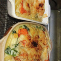 クックRGHNT9☆'s cooksnap of when they made 鮭とほうれん草のグラタン.