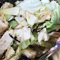 tomairways's cooksnap of when they made キャベツの減塩塩昆布和え.