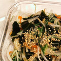 riohei's cooksnap of when they made なめ茸と野菜の和え物.