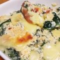 ぽぷりる's cooksnap of when they made ほうれん草のグラタン.