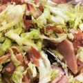 イオス's cooksnap of when they made 焼き豚で♪簡単サラダ♪.