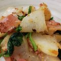 COOKVOC's cooksnap of when they made 簡単♪カブとベーコンのペペロンチーノ風.