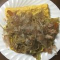 ちゃぎー's cooksnap of when they made 怒りのオーム(オム)焼そば弁当.