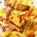 aoyuzu's cooksnap of when they made ☆きゃべつと豚肉と厚揚げのオイマヨ炒め☆.