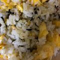 蜜柑の花's cooksnap of when they made お茶漬けの素でサラサラ♪チャーハン茶漬け.