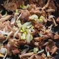 小５料理男子's cooksnap of when they made ネギだくで♪豚肉としめじのマヨポン.