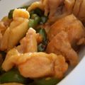 わんこmama's cooksnap of when they made 鶏肉とピーマンのニンニク醤油炒め.