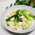 Dellaたん's cooksnap of when they made 簡単♪美味しい☆小松菜と豆腐の卵とじ.