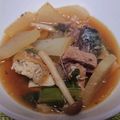 nekomamu's cooksnap of when they made サバ缶の大根煮.