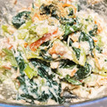 ぽすこ＊'s cooksnap of when they made ほうれん草の白あえ.