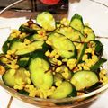 ダッフィーニーうに's cooksnap of when they made ✿きゅうりと揚げ玉の塩昆布和え✿.