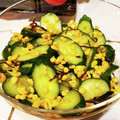 ダッフィーニーうに's cooksnap of when they made ✿きゅうりと揚げ玉の塩昆布和え✿.